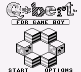 Q-bert for Game Boy (USA, Europe)